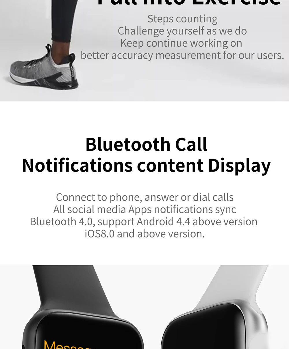 IWO 11 Bluetooth Смарт часы 44 мм чехол для Apple IOS Android телефон часы 4 с пульсометром ЭКГ монитор IWO 10 Обновление