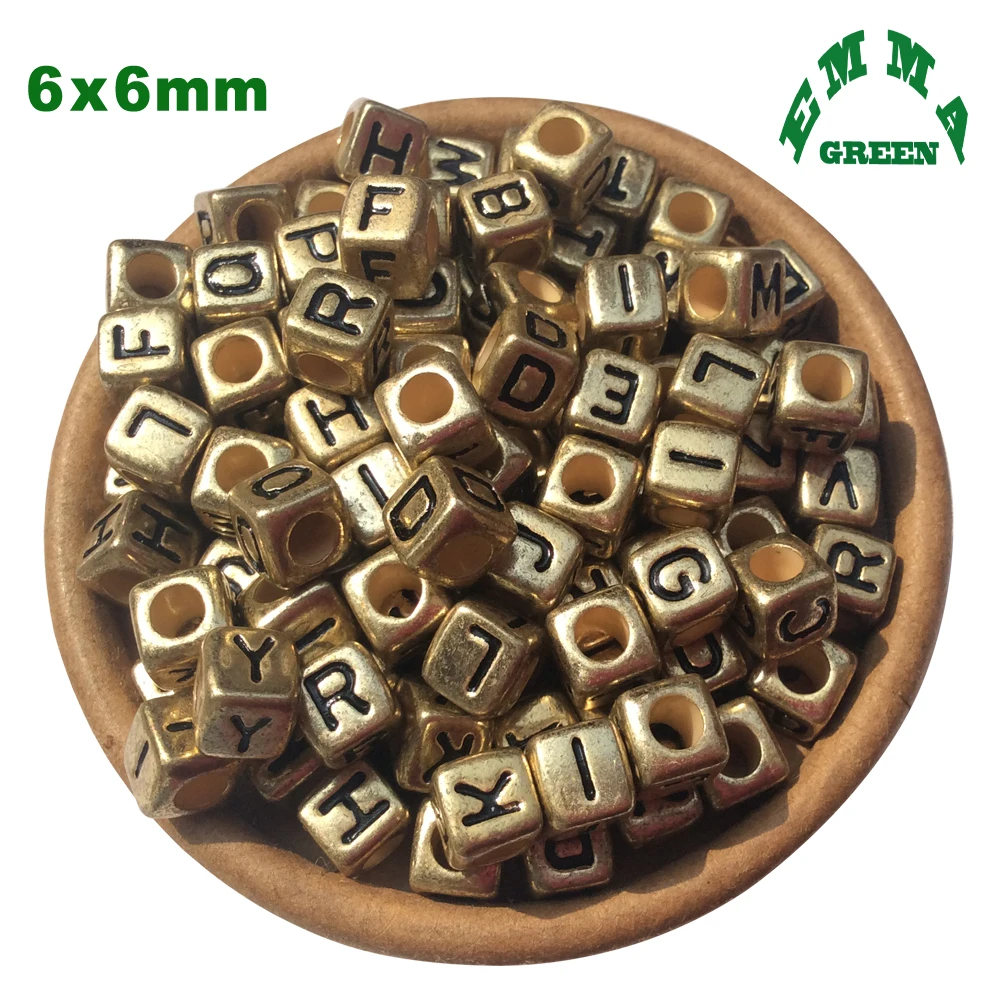 2600 шт 6 мм акриловый Серебряный letra r plateada Cube один Алфавит A B C D E F G I J K L M N O P Q R S T TO Z
