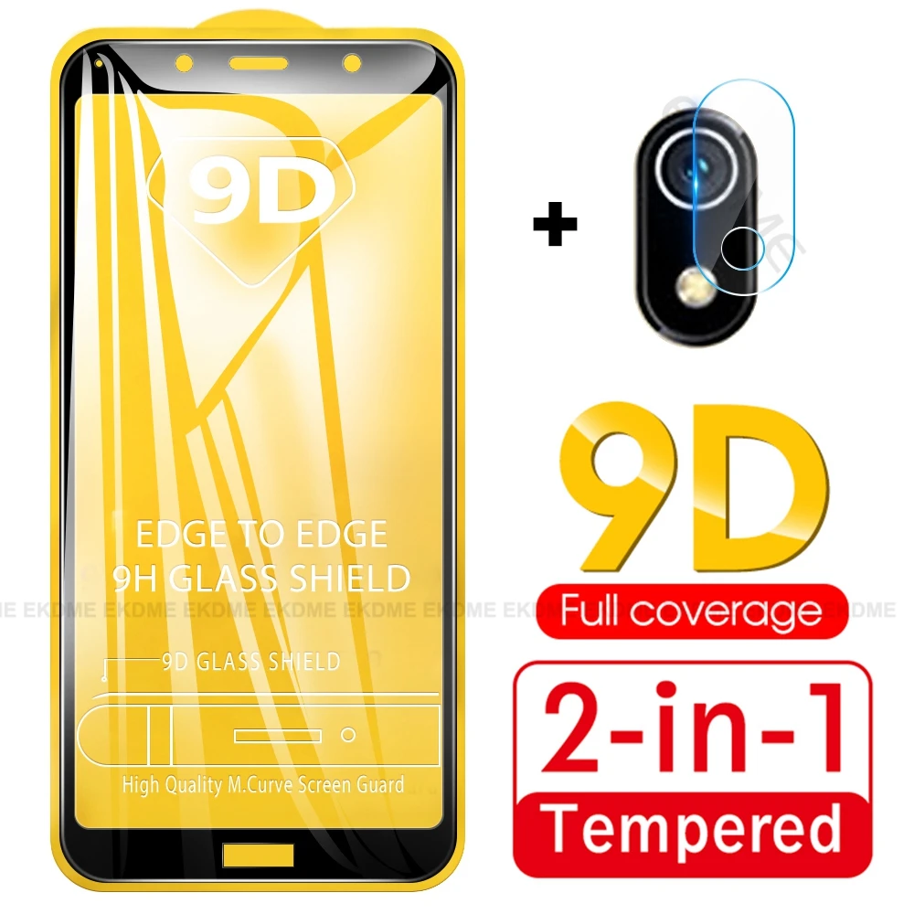 Стекло 9D 2 в 1 для Xiaomi Redmi 7A Note 7 Pro Note7 6 3 26 переднее стекло + задняя защита объектива