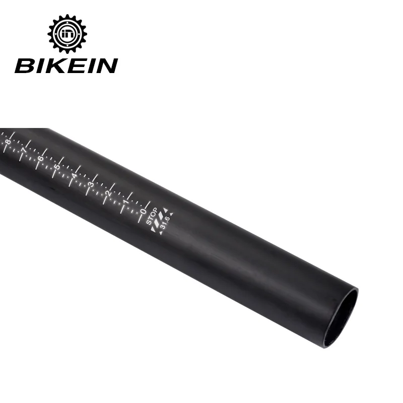 BIKEIN Cross-Border Carbon Fiber Seat Bar 31.6mm Ultra-Light Tube for Mountain Bike Break | Спорт и развлечения