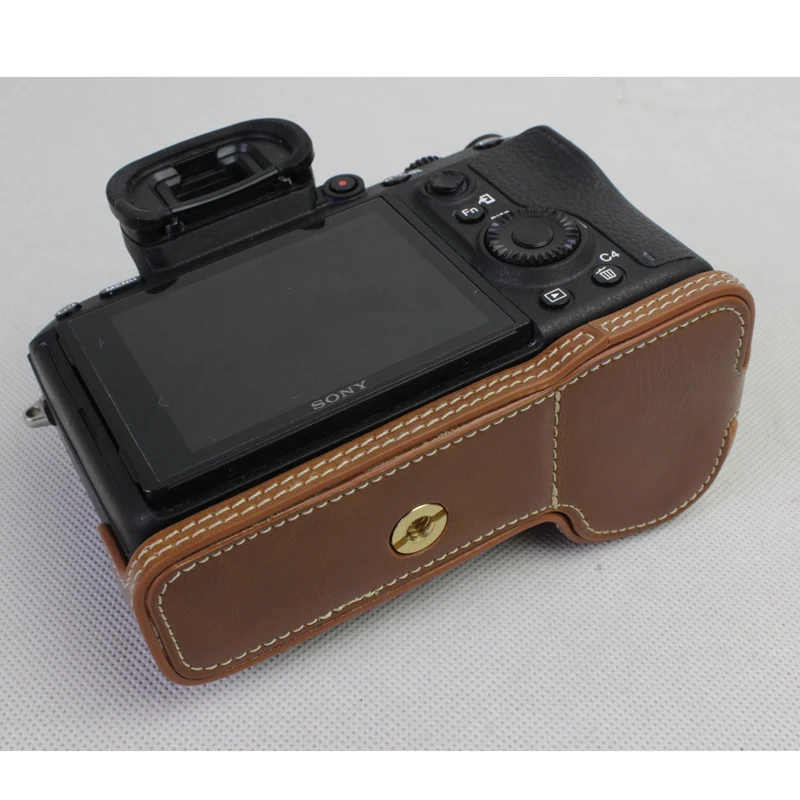 Новинка из искусственной кожи Камера нижней части корпуса сумка для sony ILCE-9 A9