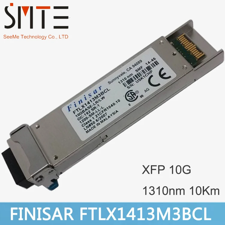 Finisar FTLX1413M3BCL XFP 10G 1310nm 10km волоконно оптический приемопередатчик|optical transceiver|fiber optic