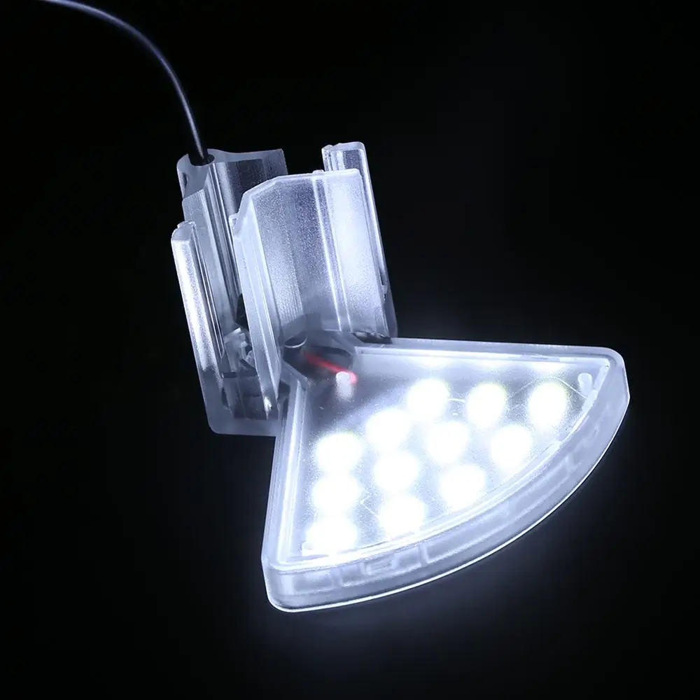 Светодиодный светильник для аквариума водонепроницаемый с зажимом 5 Вт 8