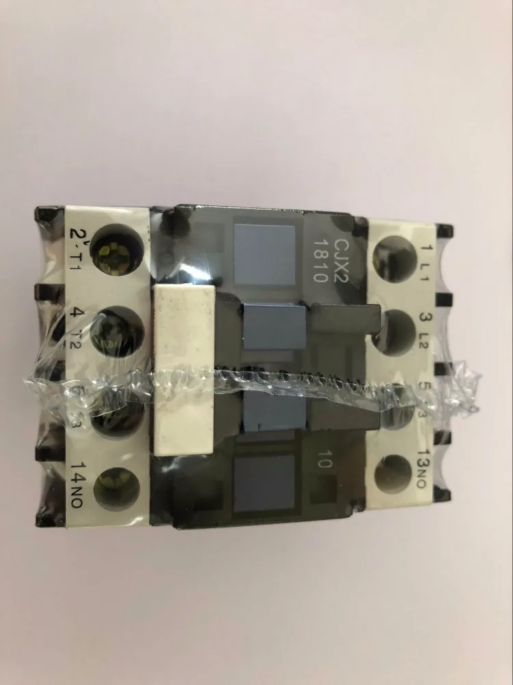 CJX2 1810 LC1 контактор переменного тока 18 А 3 фазный полюсный без катушечного