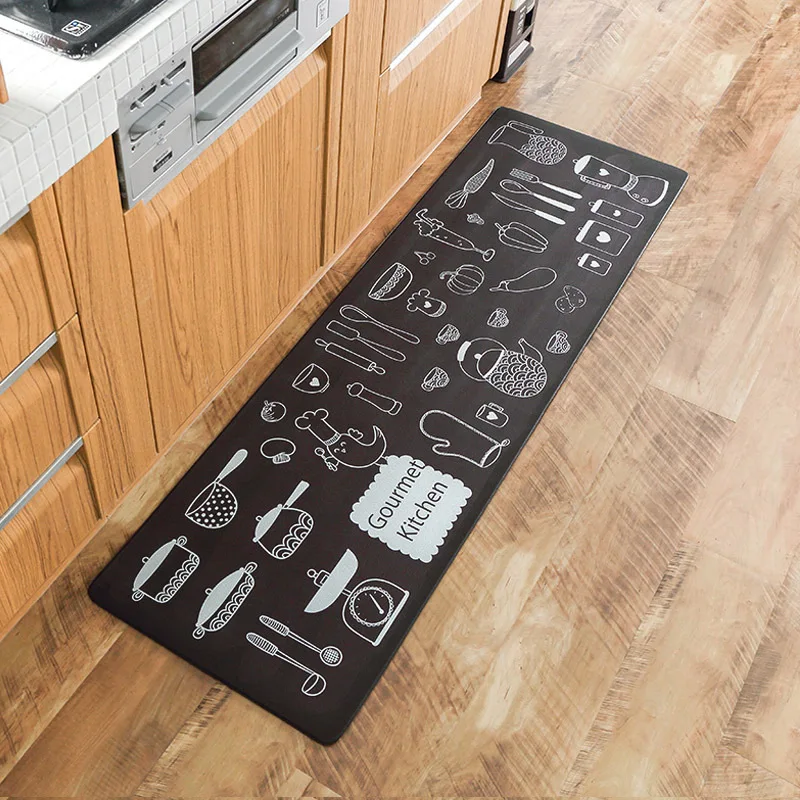 

PVC Non-Slip Entrance Door Mat, Bathroom Carpet, Home Cartoon Kitchen Tableware, Designer Mats, Bedroom Rugs, Decorative