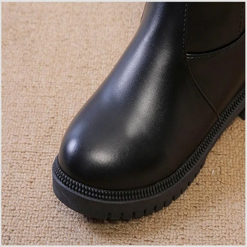 Новые осенне-зимние женские кожаные ботинки на молнии | Обувь