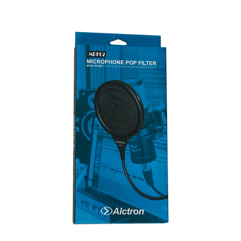 Alctron MPF02 двойной nmetal Поп фильтр для фильтра слюны | Электроника