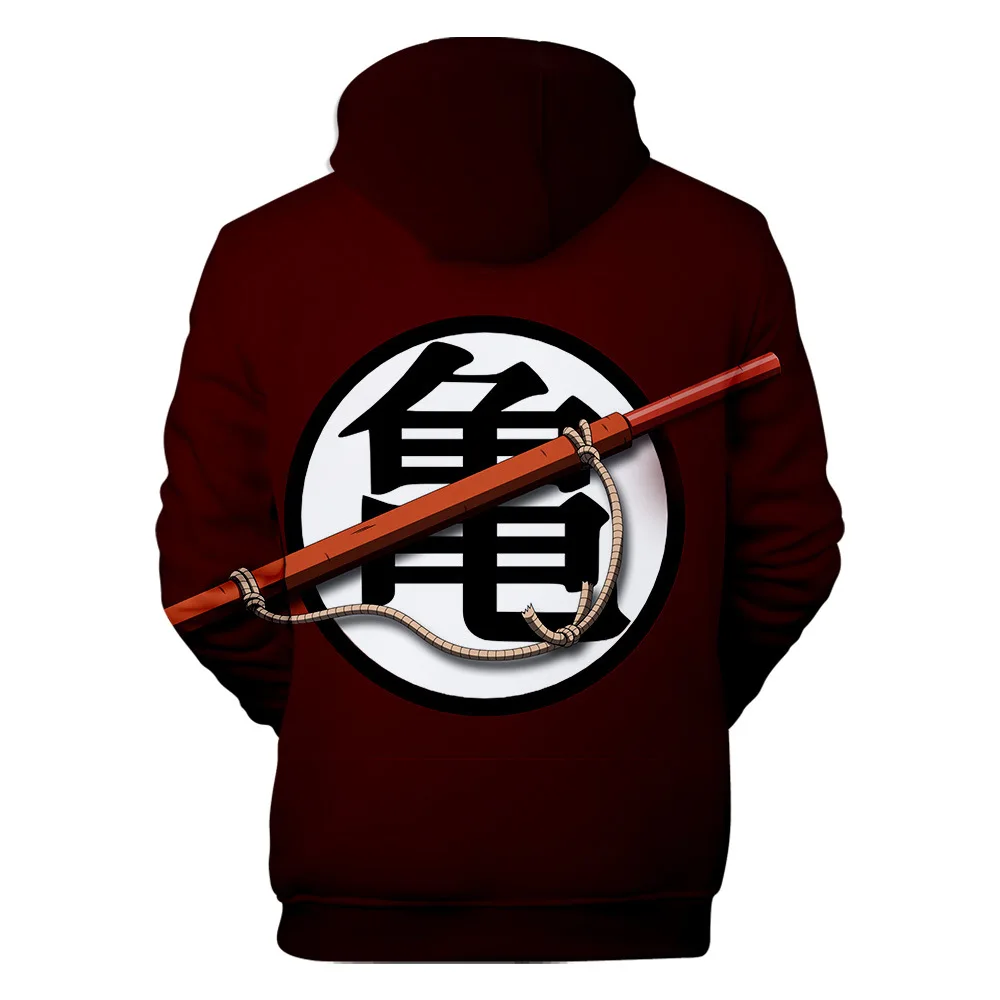 Anime Hoodie Dragon Ball Z Pocket Hooded Sweatshirt Kid Goku 3D Hoodies Pullovers Men Women Long Sleeve Outerwear Poleron Hombre
