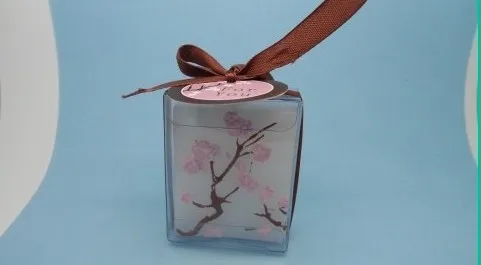

wedding Baby shower favors birthday gift--Cherry Blossom candle party decorations 50pcs/lot