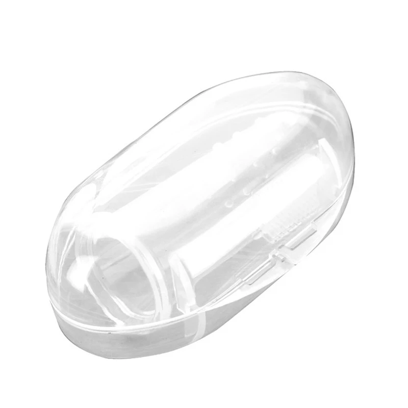 Mordedor de entrenamiento suave y seguro para beb&eacute;s y ni&ntilde;os, cepillo de dientes flexible, herramienta para beb&eacute; Infante reci&eacute;n nacido-2