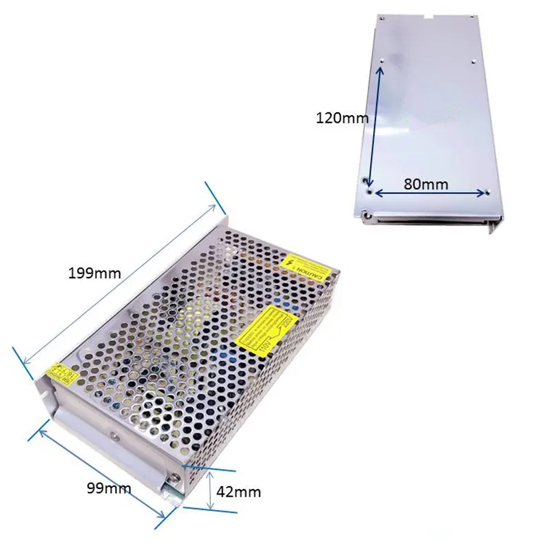 Импульсный источник питания 150 Вт Одиночный выход для светодиодной полосы света
