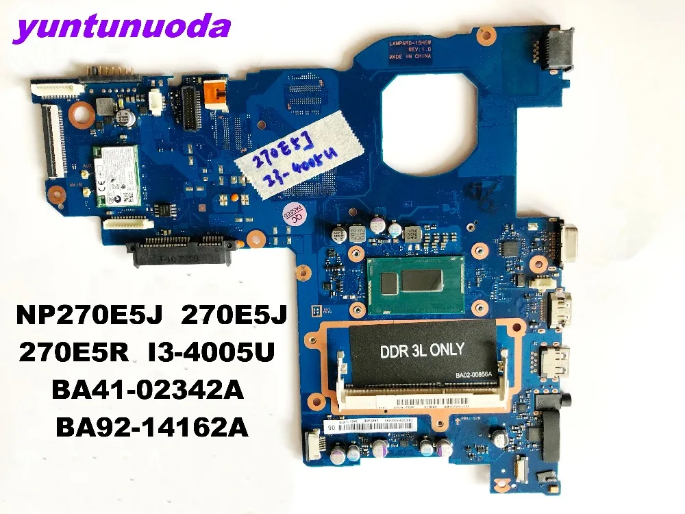 

Оригинальная материнская плата SAMSUNG NP270E5J 270E5J 270E5R для ноутбука
