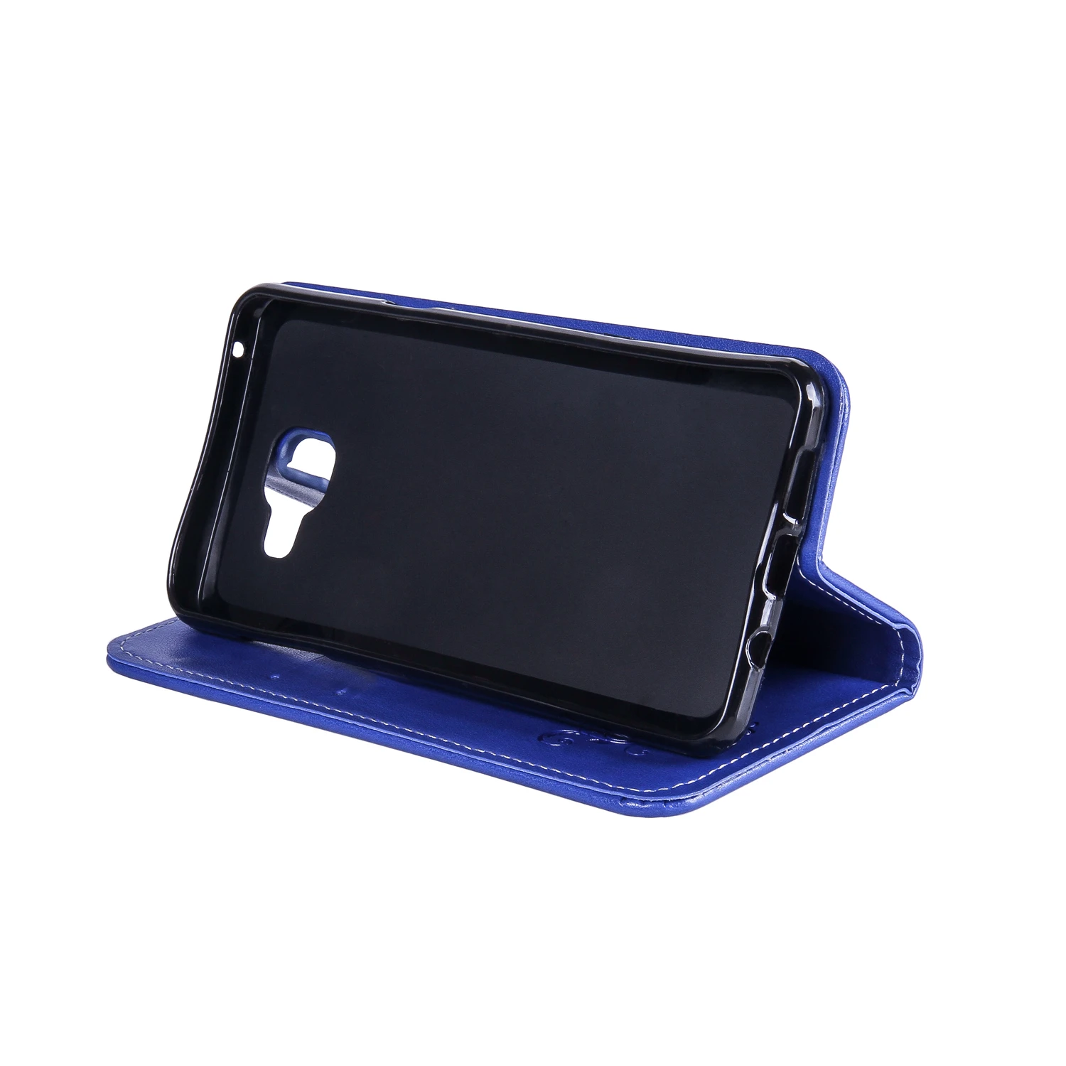 Чехлы для телефонов из искусственной кожи Samsung A5 роскошные откидные Кожаные