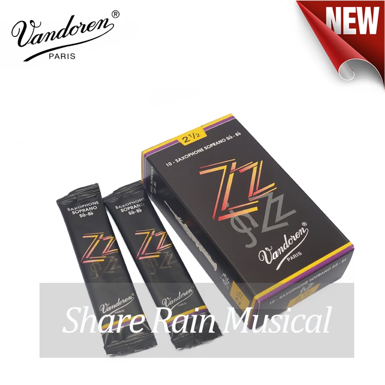 Французский vandoren jazz Bb сопрано sax reed 2 5/3 0/Сопрано saxphone костюм для джазового