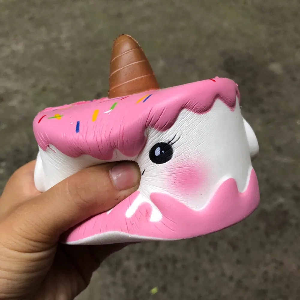 12x10cm Kawaii Jumbo Cartoon Cake Squishy squishi Slow Rising Kids Funny Gifts Cream Scented Slime Toys | Игрушки и хобби