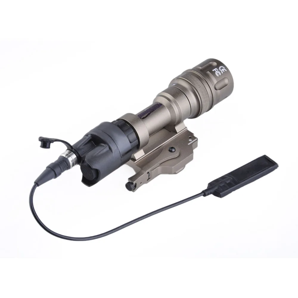 Beige Airsoft Surefir оружие тактического M952V фонарик Airsoft M952V свет 380 складной фонарик Airsoft фонарик - Цвет: Beige