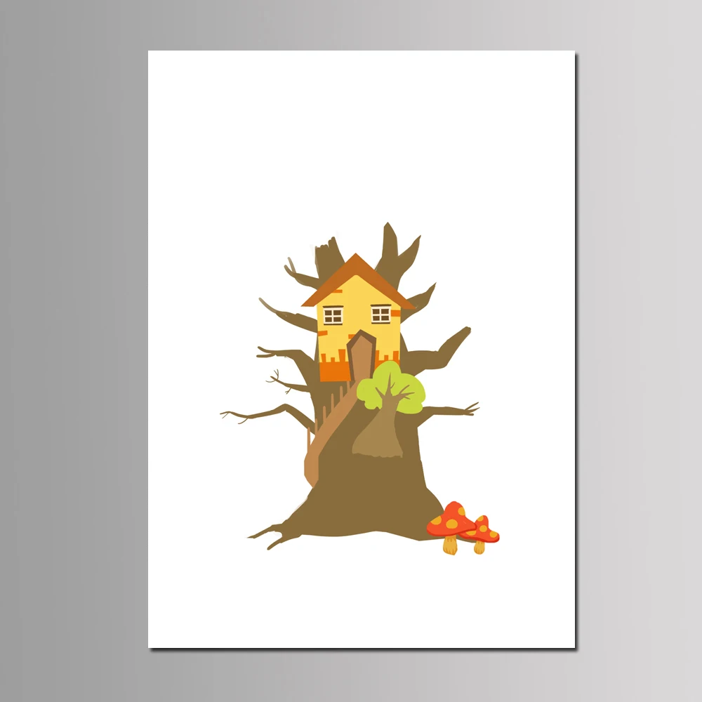 TR-17 New DIY Money Tree Annual Meeting Fingerprint Signature Guest Book Wedding Party Decoration Printed Canvas Painting 50*70cm - Цвет: TR-17