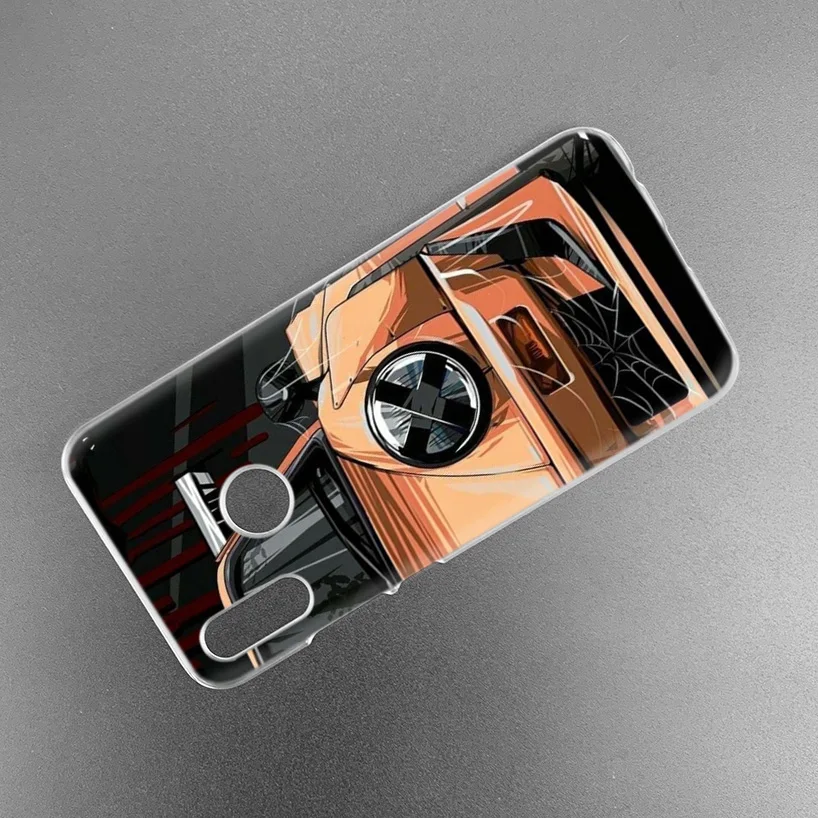 Крутой спортивный автомобиль комиксов чехол для huawei Honor 8X Y9 9 10 Lite Play 7C 8C 8S 8A фотоаппаратов моментальной печати 7S 7A Pro V20 20i Y6 Y7 Y5 жесткий чехол из ПК для телефона
