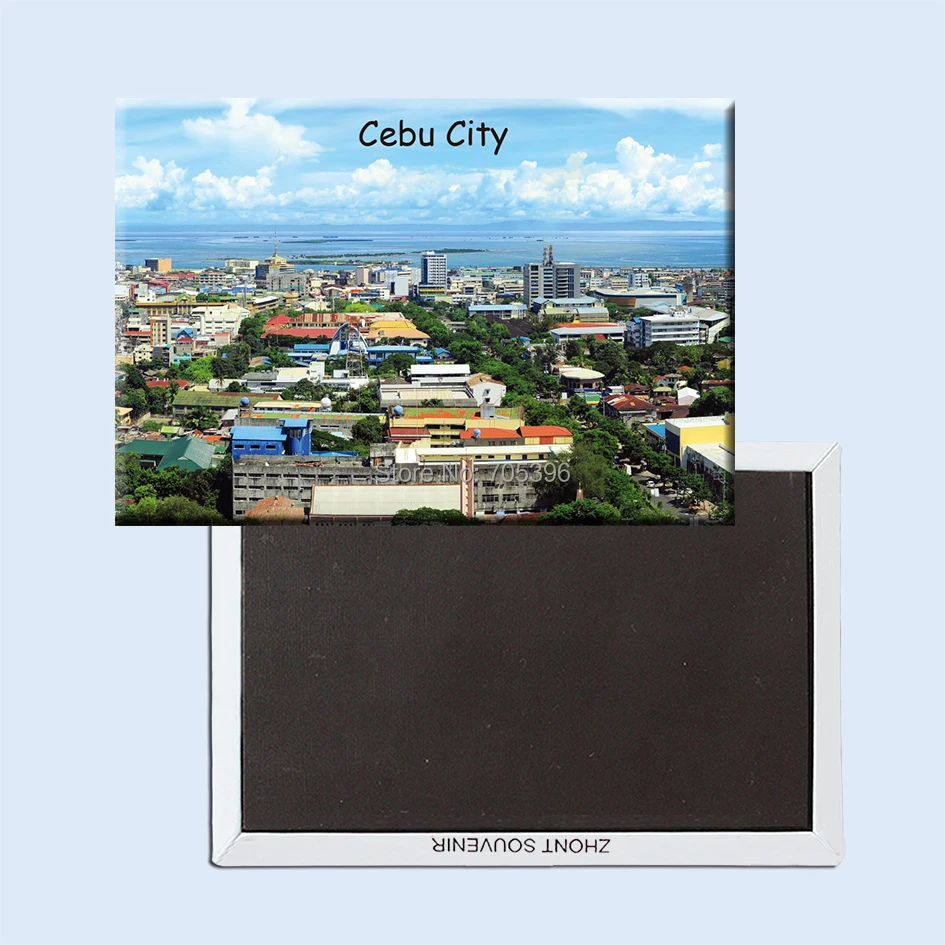 

Tourist Refrigerator Magnets 78*54mm,Philippines Cebu City Fridge Magnet,Souvenir Gifts 20994