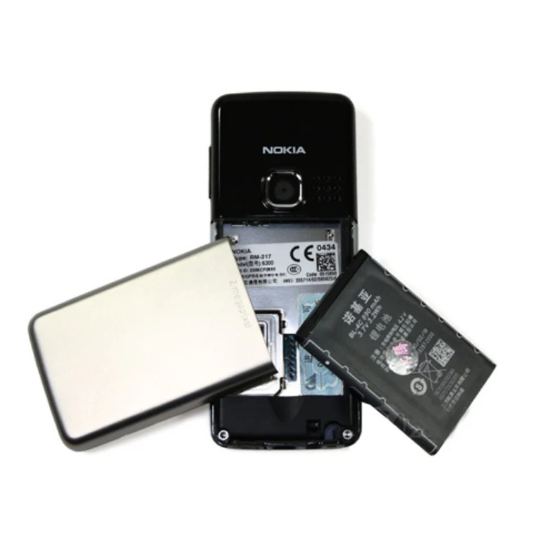 Оригинальный Nokia 6300 Bluetooth MP3 Java мобильного телефона Бесплатная доставка |