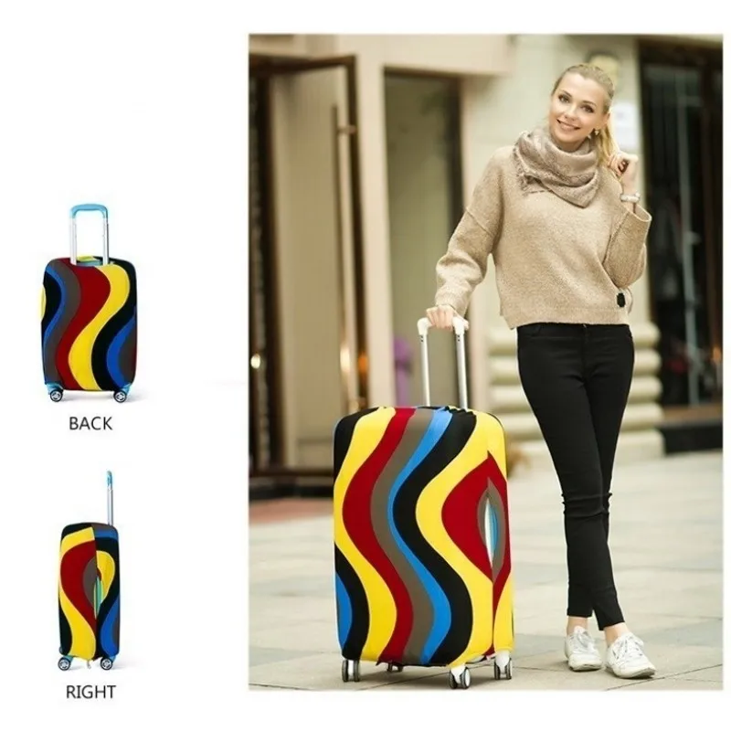 Чехлы для багажа JXSLTC защитные чехлы на колесиках чемоданов 18-30 дюймов эластичные