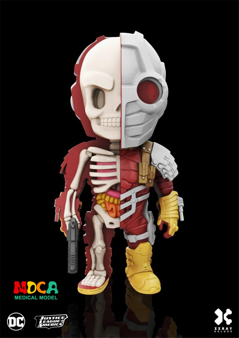 

Death Shooter 4D XXRAY master Mighty Jaxx Jason Freeny anatomy Cartoon ornament