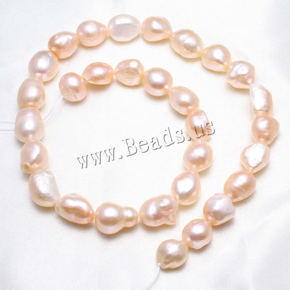 

Культивированные пресноводные жемчужные бусины в стиле барокко, 11-12 мм, Приблизительно 0,8 мм, Продано приблизительно 15,5 дюйма