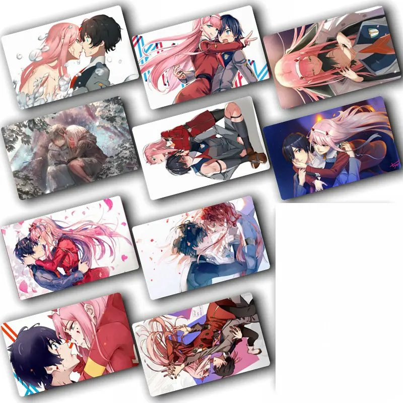 DARLING in the FRANXX аниме наклейки на карты DIY украшения автобус ID Водонепроницаемый карты стикеры s детские стикеры классических игрушек 100 шт