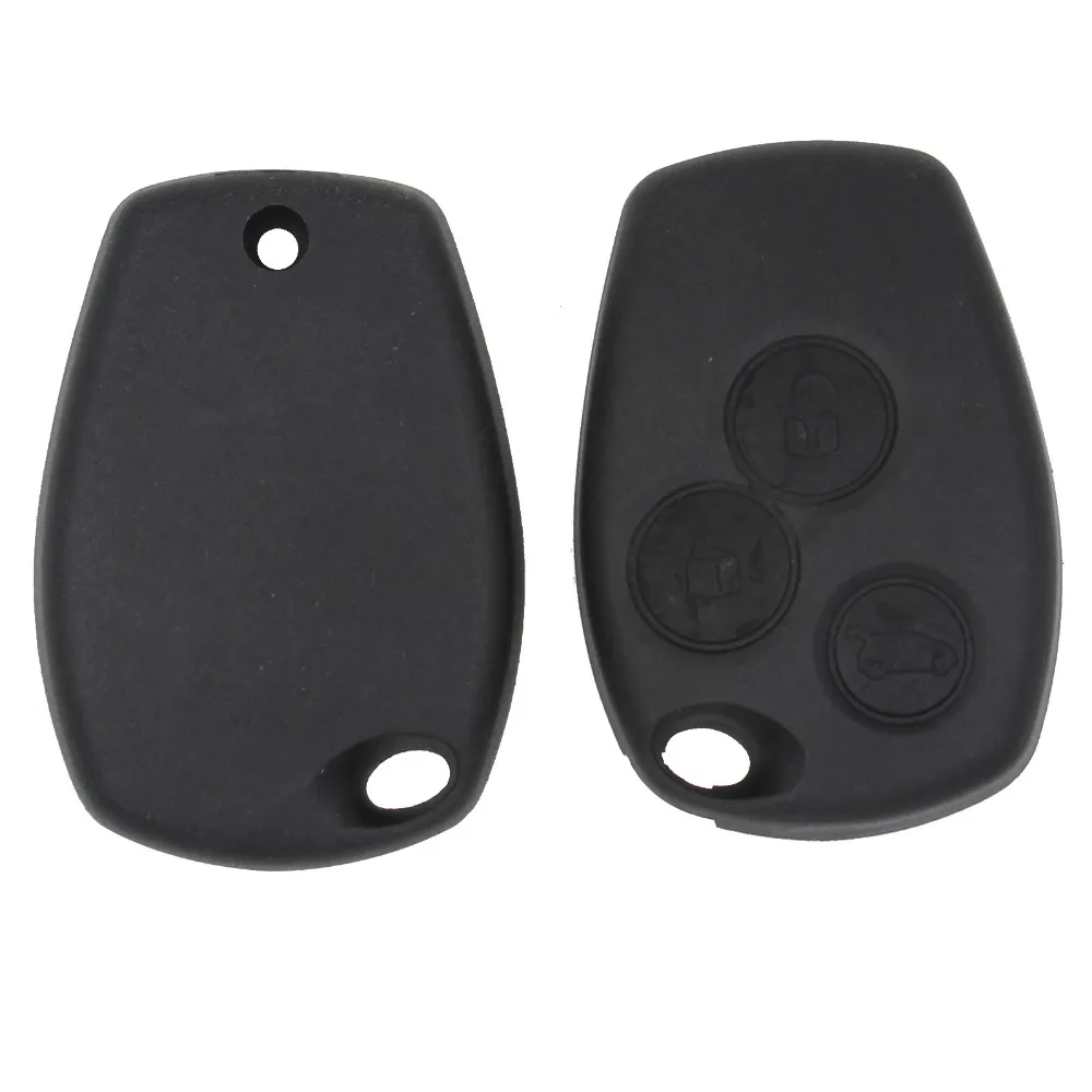 Чехол KEYYOU с дистанционным управлением для ключей, 3 кнопки для Renault Duster Logan Fluence Clio Vivaro Master trafdex Kangoo Megane laguna