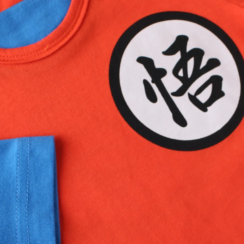 High Quality Baby Clothing Baby Cartoon Rompers Dragon Ball Style Long Sleeve Bebe Jumpsuits Baby Boy Girl Climb Clothes 6-18M