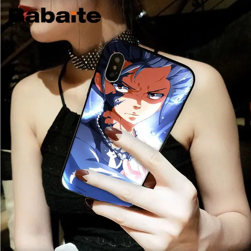 Bbabaite мягкий чехол для телефона из ТПУ с рисунком хвоста Феи iPhone 8 7 6 6S Plus 5 5S SE XR X XS