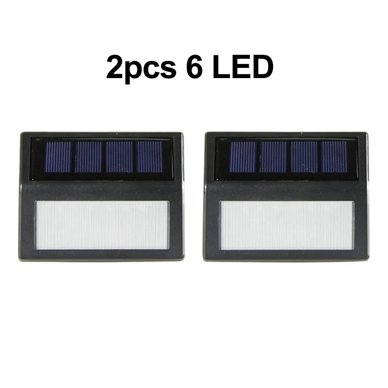 2pcs 6 LED 20/30 светодиодный садовый светильник на солнечной батарее PIR датчик движения Солнечная настенная лампа энергосберегающие Лампы Безопасности - Испускаемый цвет: 2pcs 6 LED