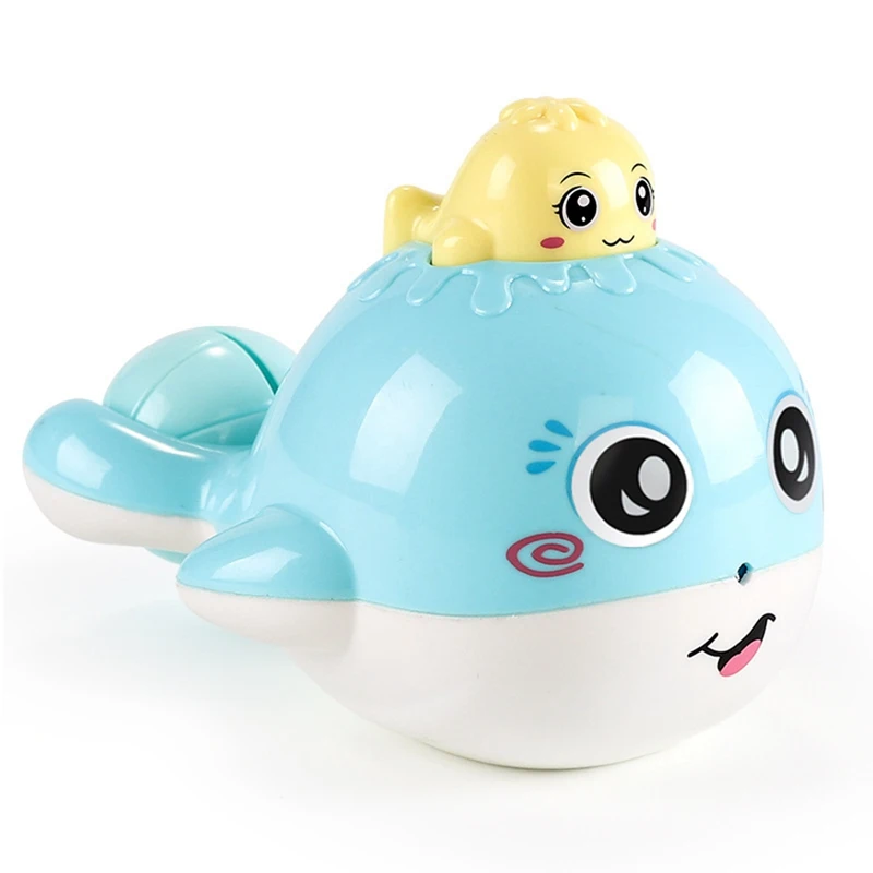 Детская мультяшная плавающая игрушка для ванны с китами инструмент распыления