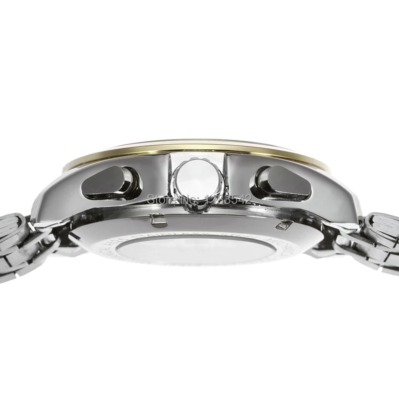 Forsining новые автоматические мужские модные турбийон с ремешком из нержавеющей