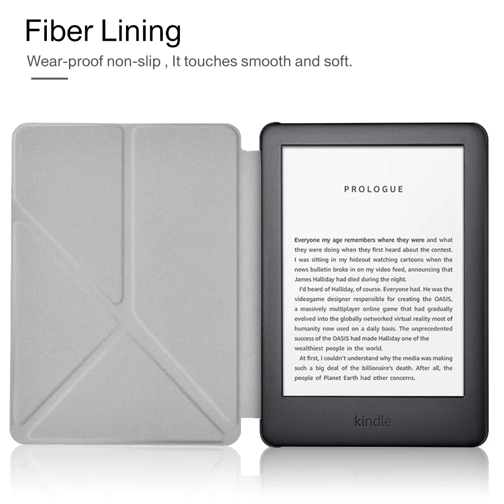 Оригами чехол для нового Kindle 10 го поколения 2019 E reader Sleep Cover Book Slim Funda Capa Магнитный