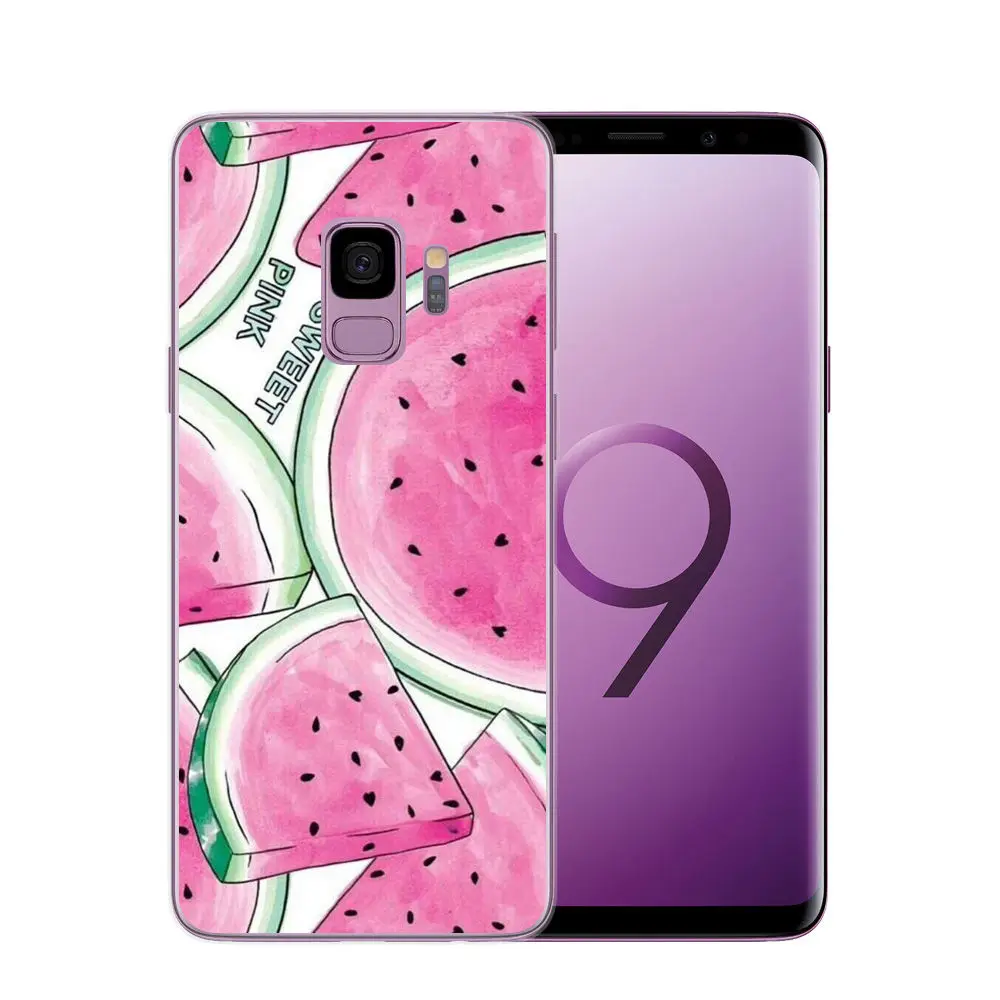 Summer Fruit Lemon Watermelon Pattern Cell Phone Case For Samsung J3 J5 J7 A3 A5 A7 2016 17 A8 Plus 2018 S6 S7 Edge S8 S9 |