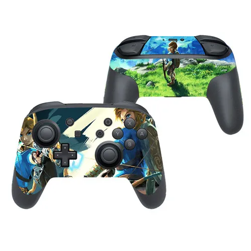 YSNSP0162 Легенда о Зельде Обложка Наклейка на кожу наклейка для nintendo Switch Pro контроллер геймпад джойпад переключатель для nintendo Switch Pro наклейка на кожу s - Цвет: YSNSP0162