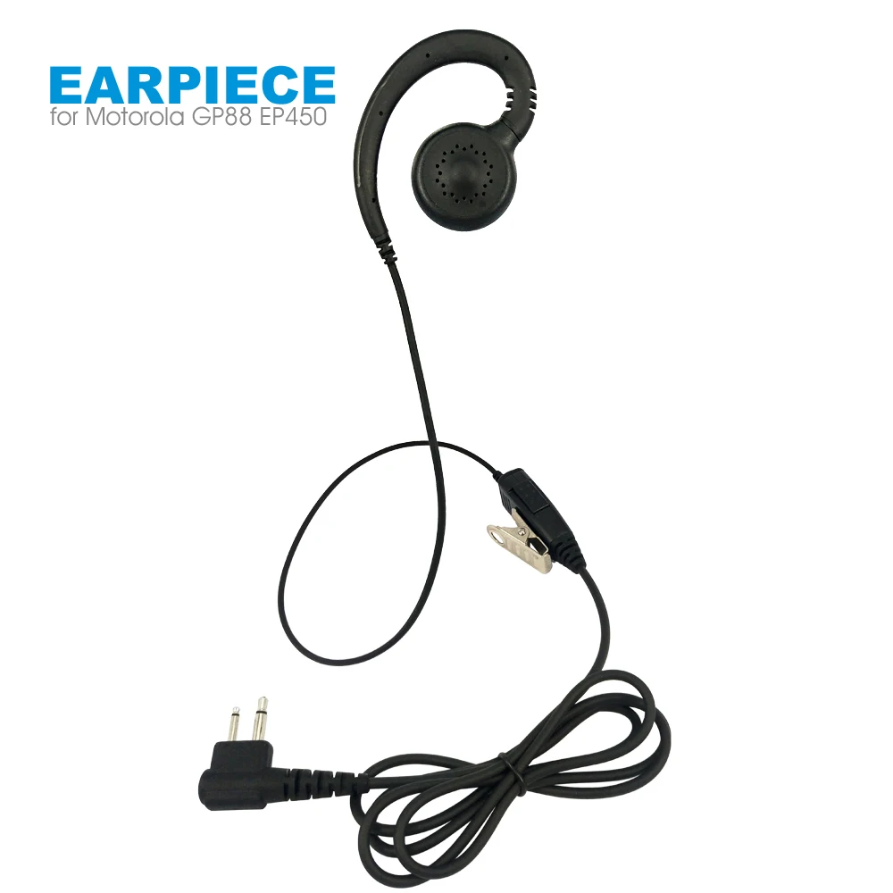 Большая g образная гарнитура для Motorola GP88 GP300 GP308 GP2000 GP3688 CP040 EP450 PTX600 PRO1150 Walie Talkie EP5702 2