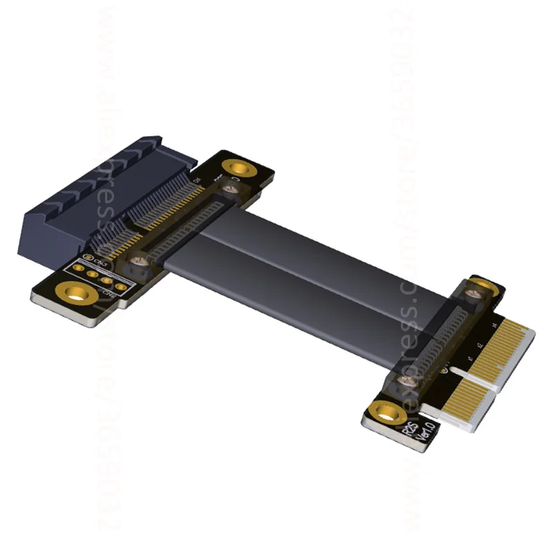 Удлинительный кабель PCIe 3 0x4 Male to x4 Female 32G/bps PCI E III материнская плата 4x Graphics SSD RAID