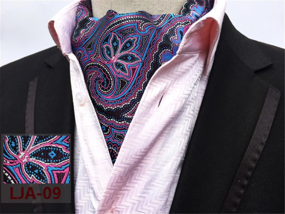 SCST брендовый шейный платок с принтом пейсли золотой новинка 2017 мужские свадебные