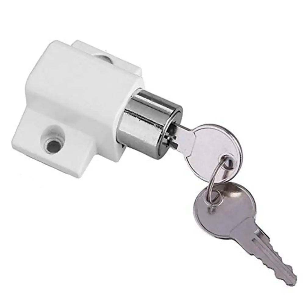 High Grade Zinc Alloy Anti Theft Window Security Lock Balcony Bedroom Sliding Door Furniture Hardware Accessories - Цвет: 416754