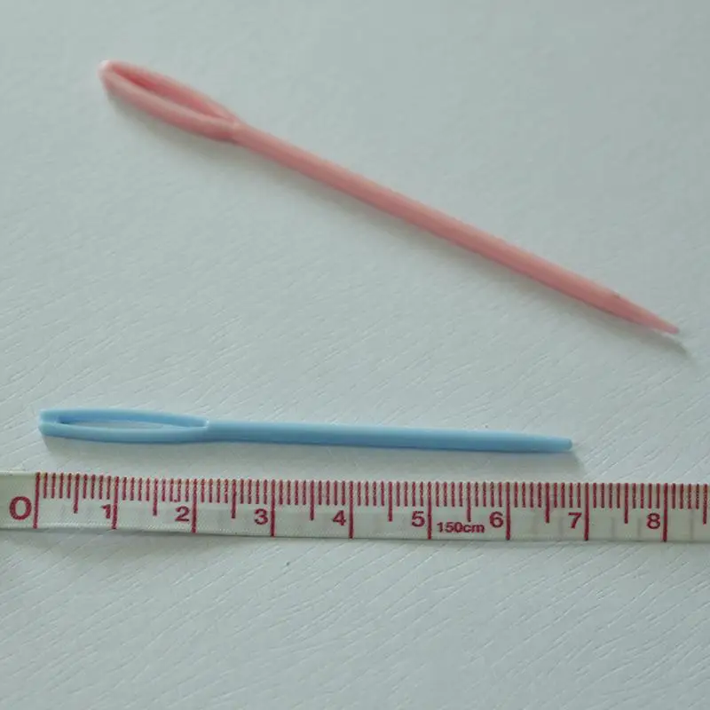 6 шт. пластиковые швейные иглы 7/9 см|knitting needles|stitching needlecross stitch needles |