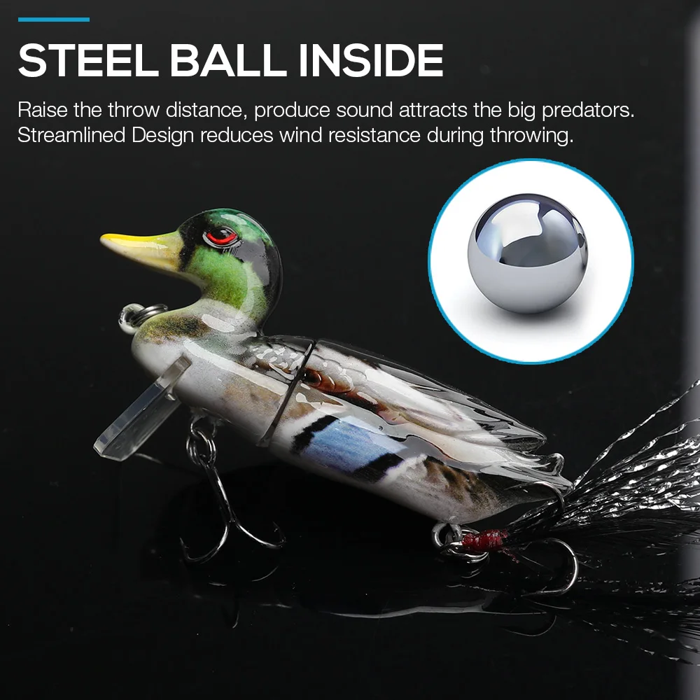 TREHOOK утка рыболовные приманки наживка 7 см 10 г плавающие гольян воблеры для ловли щуки искусственные жесткие приманки воблер