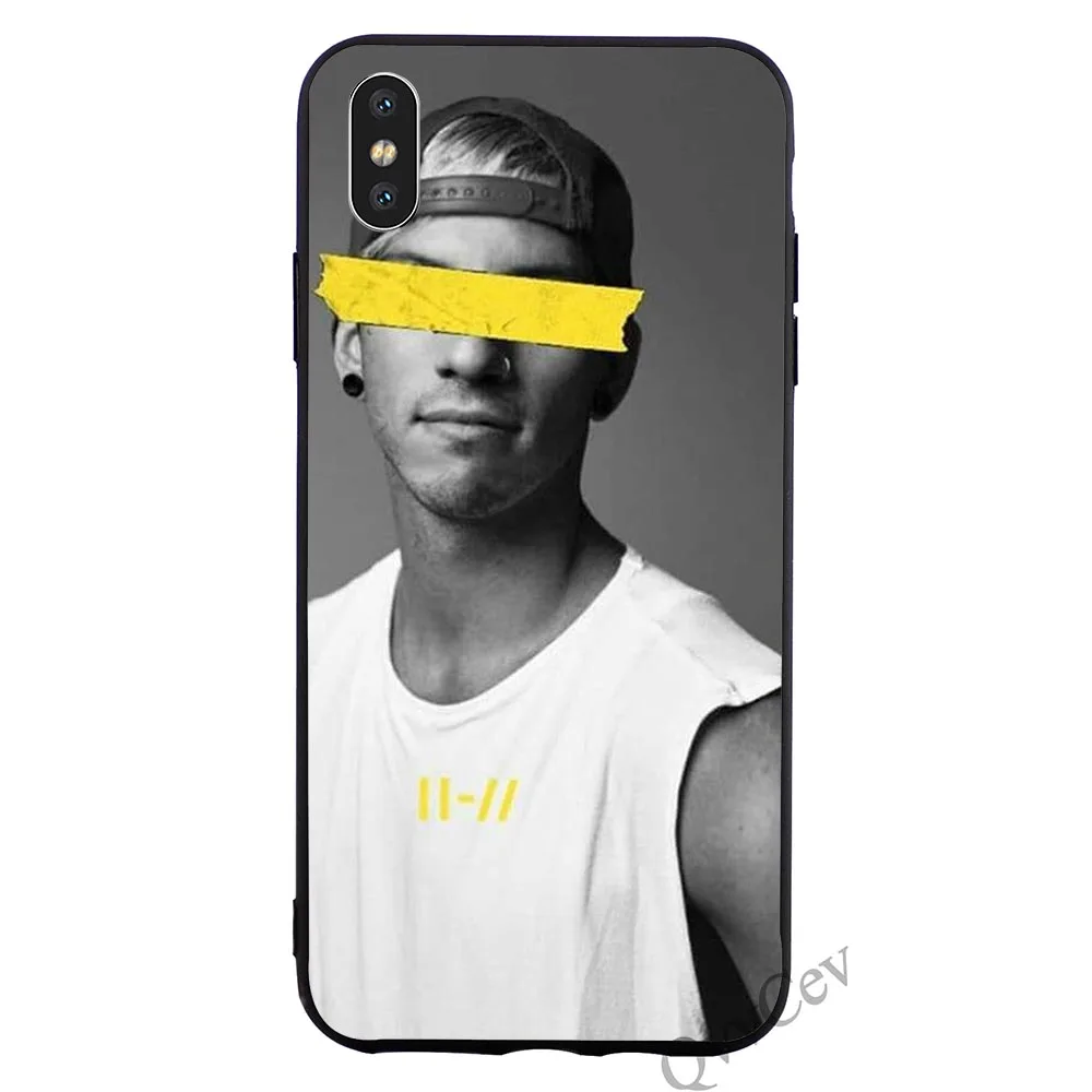 K0550303 Twenty One Pilots 21 чехол для телефона, мягкий ТПУ Черный силиконовый чехол для телефона для iPhone Xs Max 11 pro чехол X 6 6S XR 8 Plus 7 5S 5 SE - Цвет: K0550303
