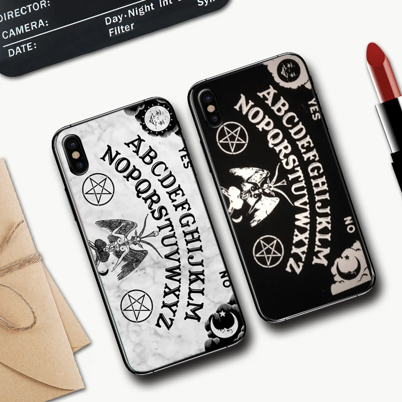 Lavaza Ouija доска Роскошные Coque силиконовый чехол для iPhone 5 5S 6 6 S плюс 7 8 X XS Max XR