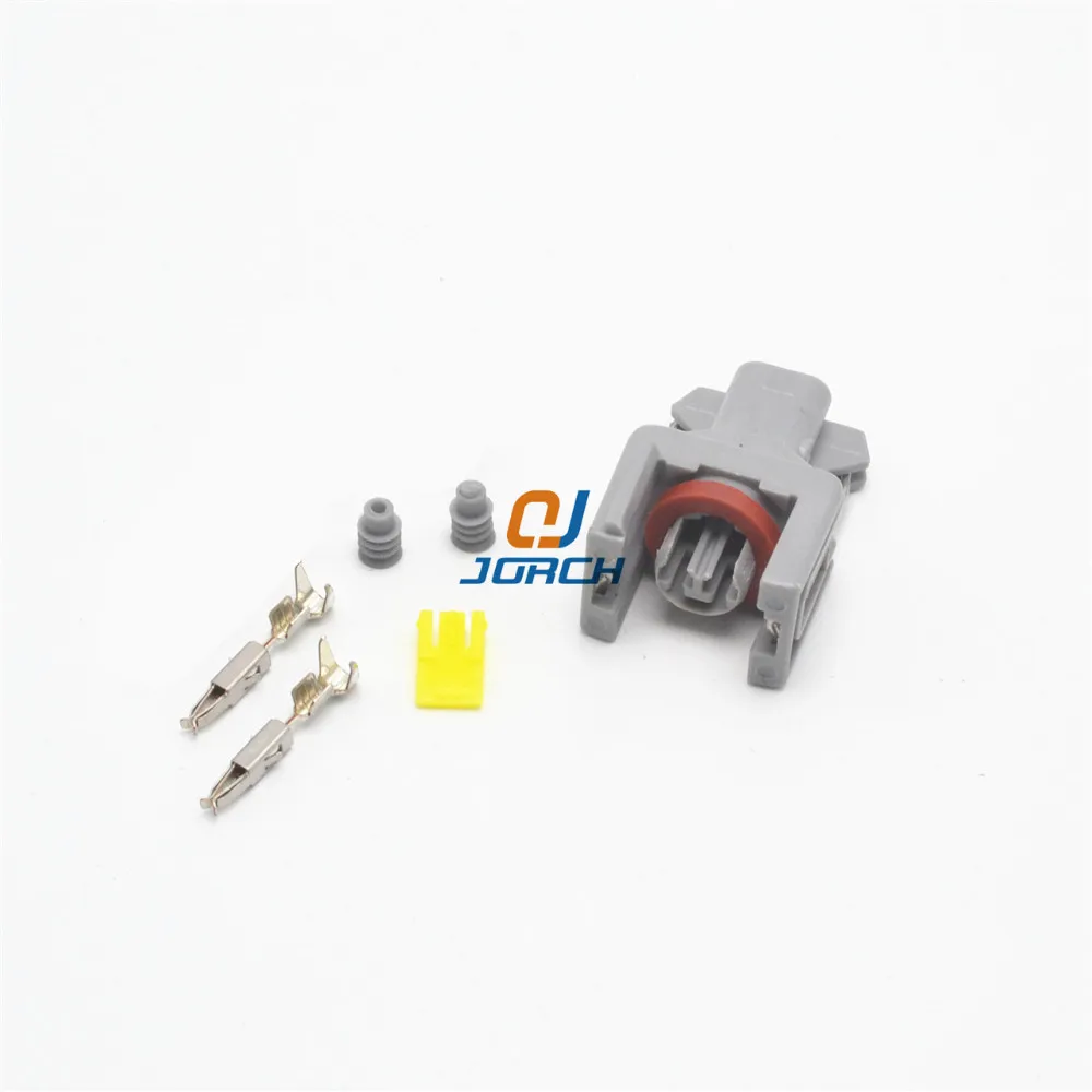 

5 Sets 2 Pin Waterproof Connector For Delphi injector connectors plug 10811963