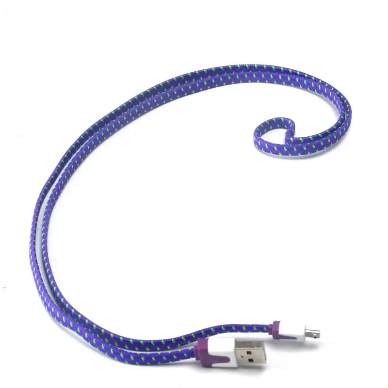 1 м/2 м/3 м Электронный Дата кабель V8 Соединитель 3 фута веревка Micro USB зарядный кабель синхронизации данных для сотового телефона плоский провод линии кабели
