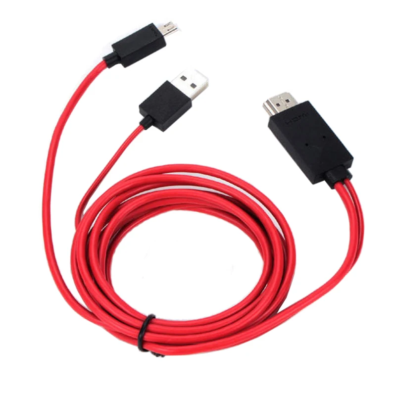 MHL Android мобильный телефон HDMI кабель адаптер micro usb к HDMI HDTV конвертер BR01 AV провод для samsung Galaxy S 3 4 5 Note 2 3 4