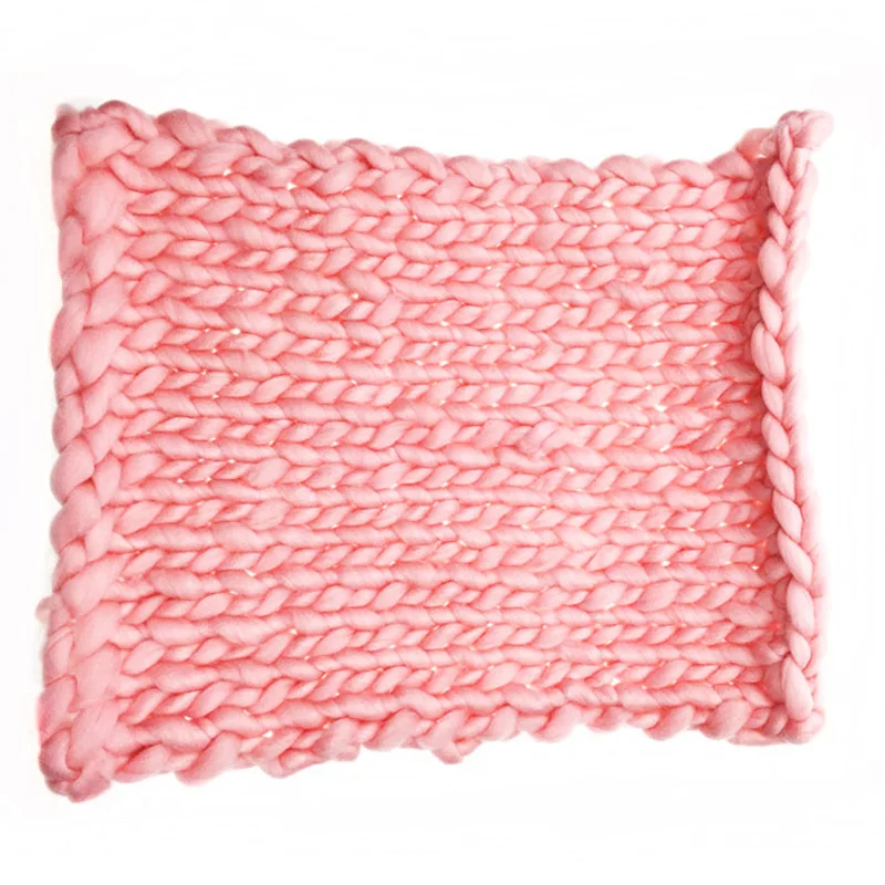 Новинка вязаное крючком одеяло коврик с шариками для новорожденных реквизит