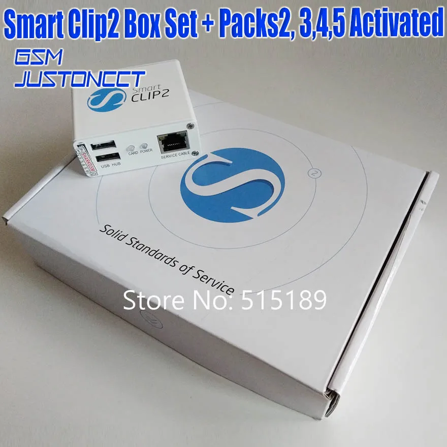 Оригинальный Новый Smart Clip2 Box Clip 2 базовый набор с Packs2 3 4 5 активированных